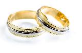 banded wedding rings