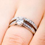 engagement wedding ring set