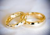 gold diamond wedding ring set