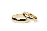 gold wedding ring set