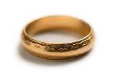 vintage gold man wedding ring