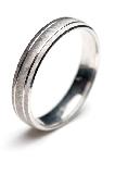 white gold wedding band